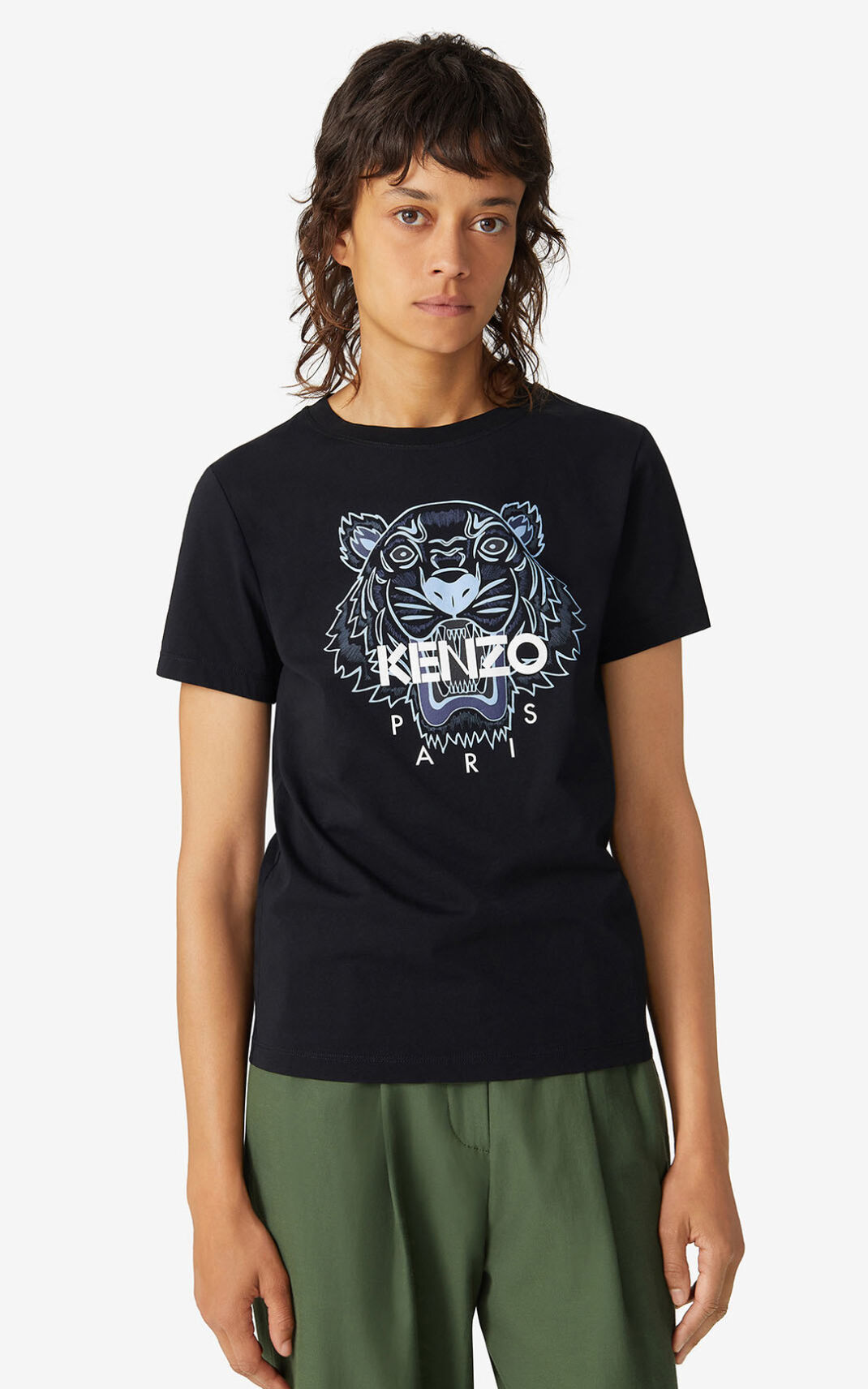 Kenzo Tiger T-shirts Dame - Sort DK-167207